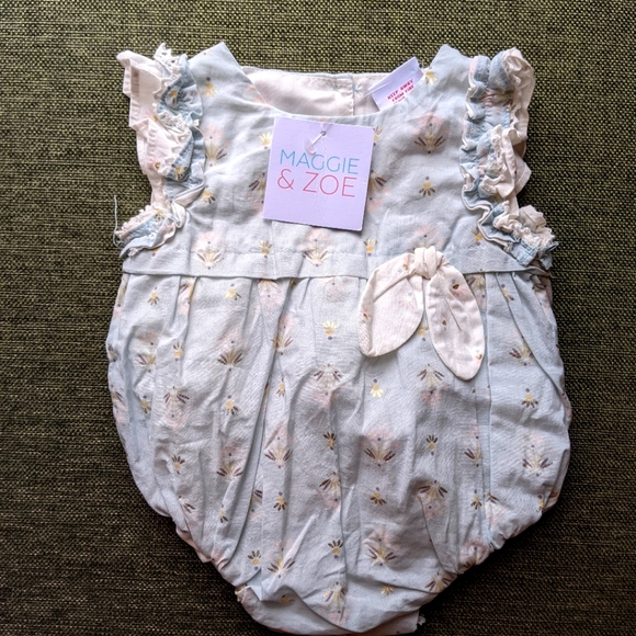 Maggie & Zoe Other - NWT Maggie & Zoe romper 3-6m